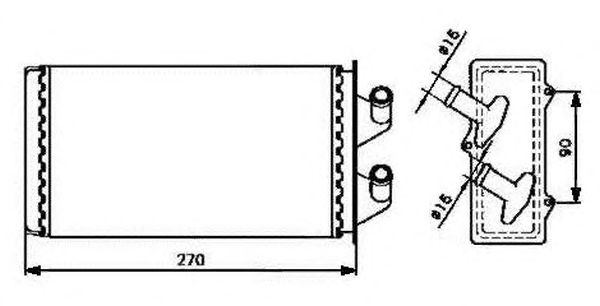 53213 NRF Радіатор опалення1
