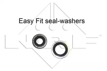 350328 NRF Радіатор кондиціонера1