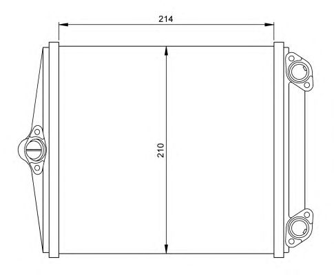 54248 NRF Радіатор опалення2