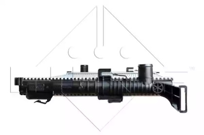 53138 NRF Радіатор охолодження Renault Duster 1.5 DCI 10-4