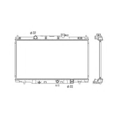 53573 NRF Радіатор охолоджування1