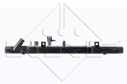 50147 NRF Радіатор охолодження3