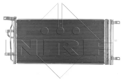 350225 NRF Радіатор кондиціонера1