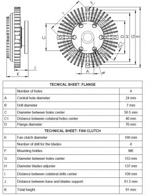 49527 NRF Віскомуфта вентилятора3