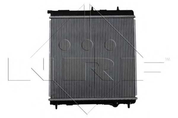 53531 NRF Радіатор охолодження (MT) Citroen C2, C3 I, C3 II, C3 III, C3 Pluriel, C4 Cactus, Ds3 Peug1
