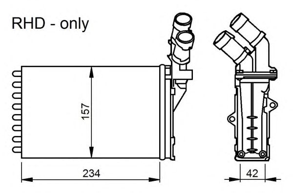 Комплект проводів AIC 580341