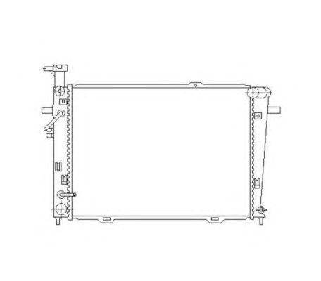 53496 NRF Радіатор охолодження1