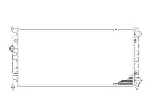 54687 NRF Радіатор охолодження4