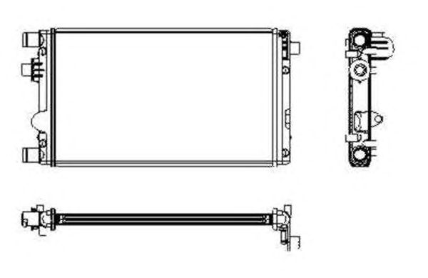 53602 NRF Радіатор охолодження4