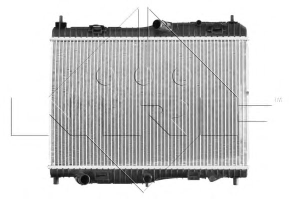 53044 NRF Радіатор охолодження1