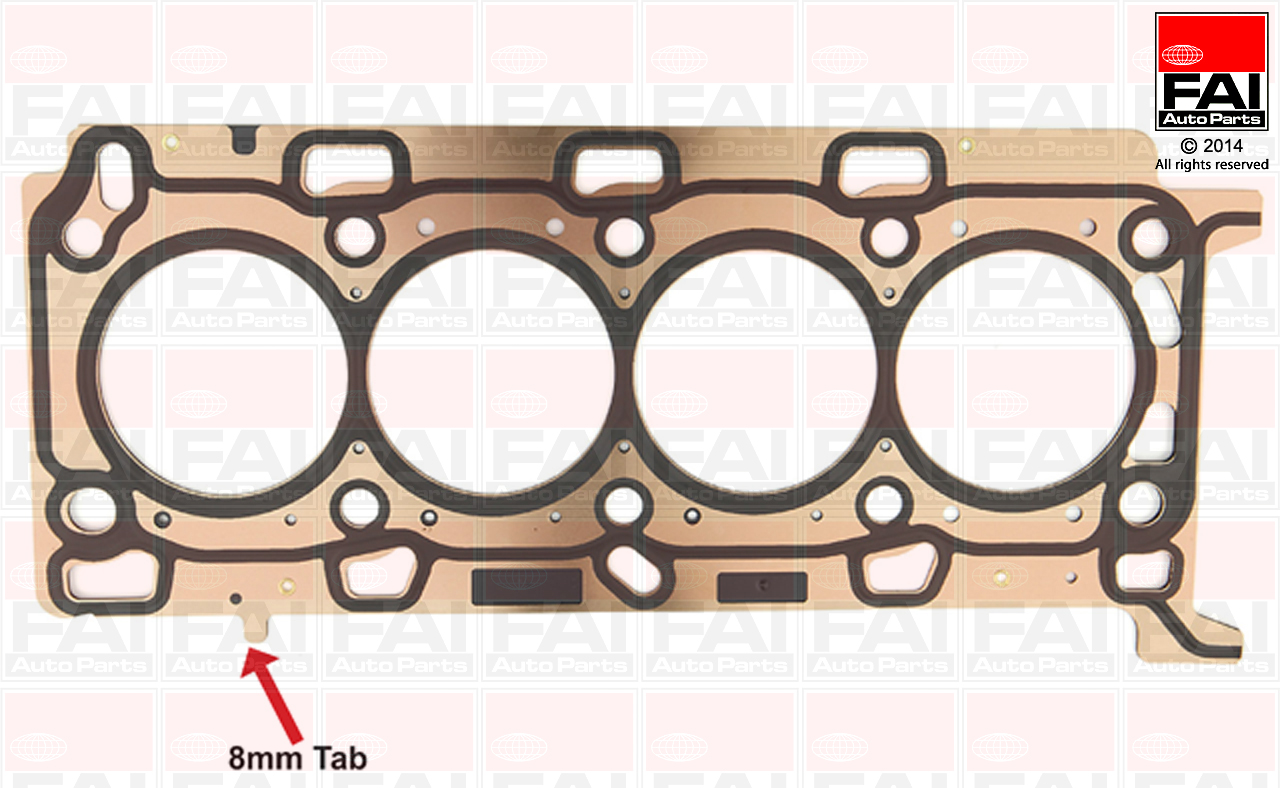 HG1450 FAI Прокладка ГБЦ1