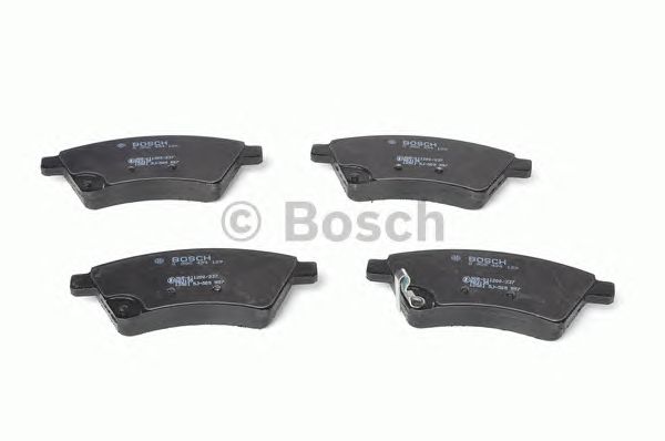 0986494129 BOSCH Гальмівні колодки до дисків1
