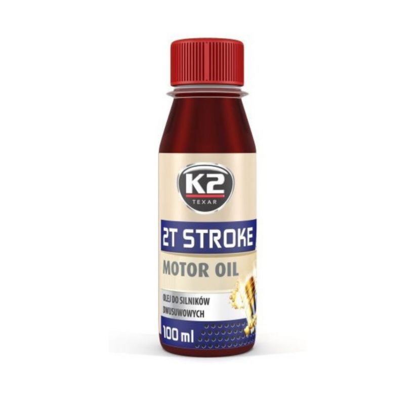 K2 2T STROKE OIL 100ml мастило для двотактних двигунів (червоне) х24 NEW1