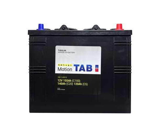 155 Ah/140 Ah/120 Ah 12V TAB Motion Tubular Cтаціонар1