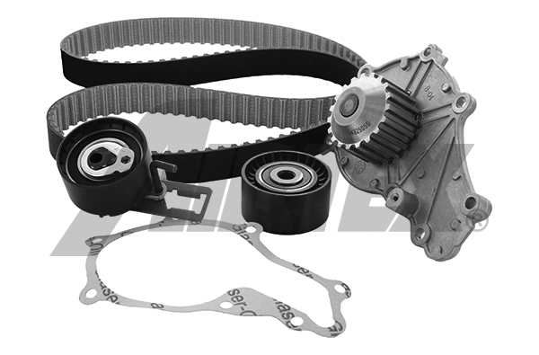 WPK-167802 Насос охолоджуючої рідини + комплект зубчатого ременя1