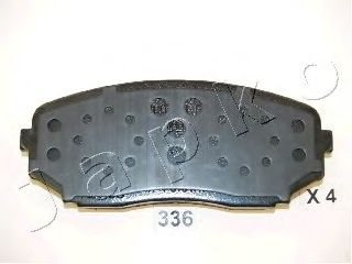 50336 JAPKO-Колодки гальмівні дискові1