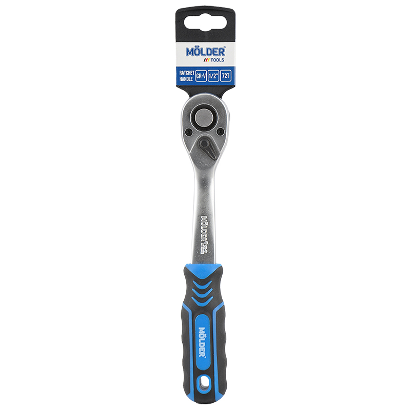 MOLDER Тріскачка Molder, Cr-V, 1/2_ 72T,  двокомпонентна, ергономічна ручка (10шт/уп)1