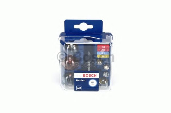 1987301112 BOSCH Набір ламп H1 maxiBox 12V (H1+P21W+PY21W+R5W+T4W+P21/5W+W5W+C5W+ 4 запобіжника: 2*11