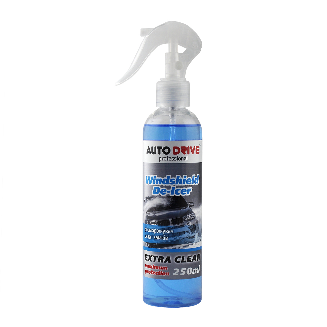 AUTO DRIVE Розморожувач скла і замків   Windshield de-lcer 250ml (24шт/уп)1