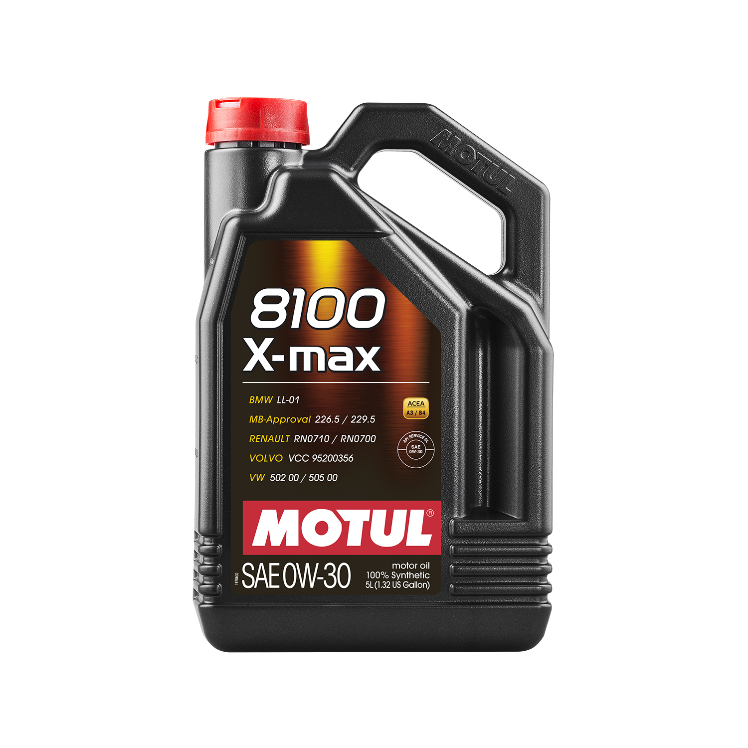 MOTUL 8100 X-max SAE 0W30 4x5 L1