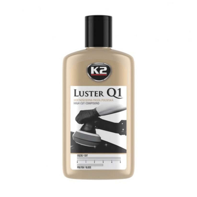 K2 LUSTER Q1 BIAŁY Паста для механічного полірування, біла 250 мл NEW1