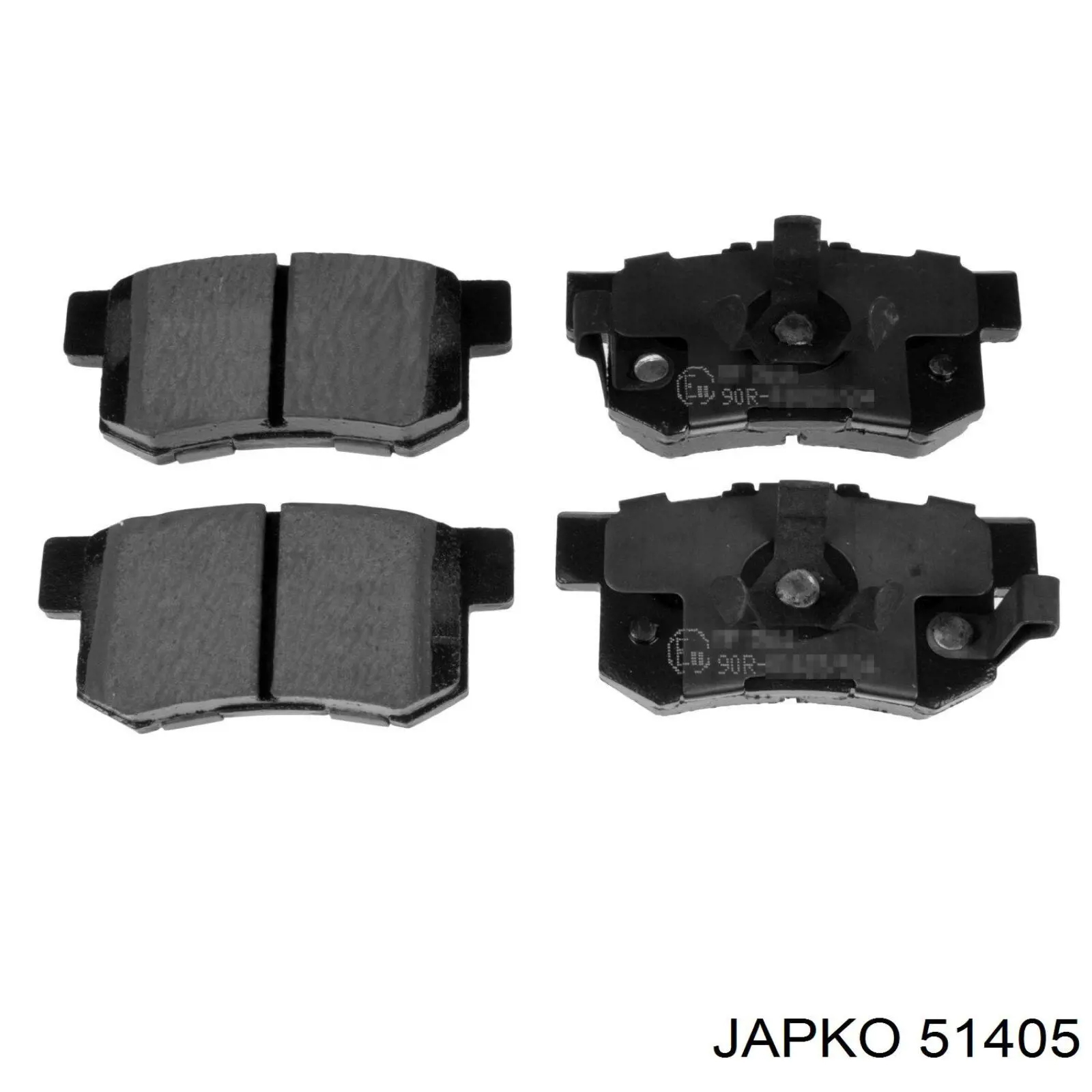 51405  JAPKO-Гальмівні колодки до дисків1
