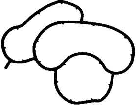 324.230 Elring Прокладка радіатора1