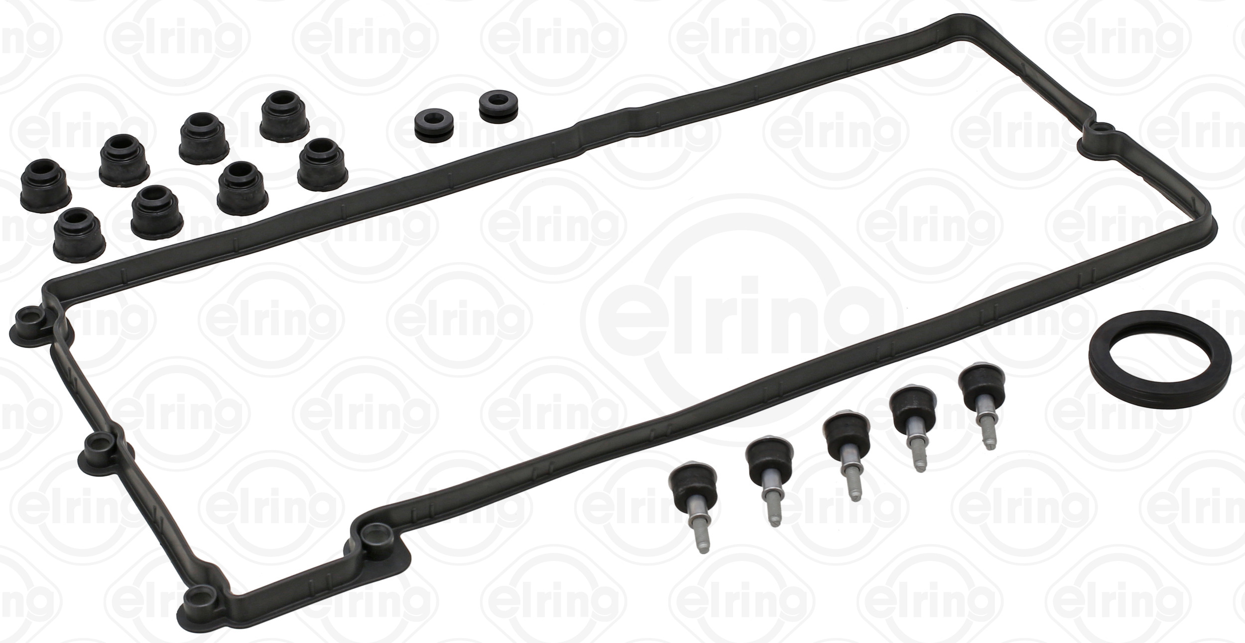 725.340 Elring Прокладка кришки клапанів BMW 5 (E60)/7 (E65) 01- (5-8 циліндр) (к-кт)1