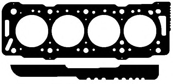 147.562 Elring Прокладка ГБЦ Citroen Jumper 1.9TD 94-02 (4 метки) (1.54mm)1