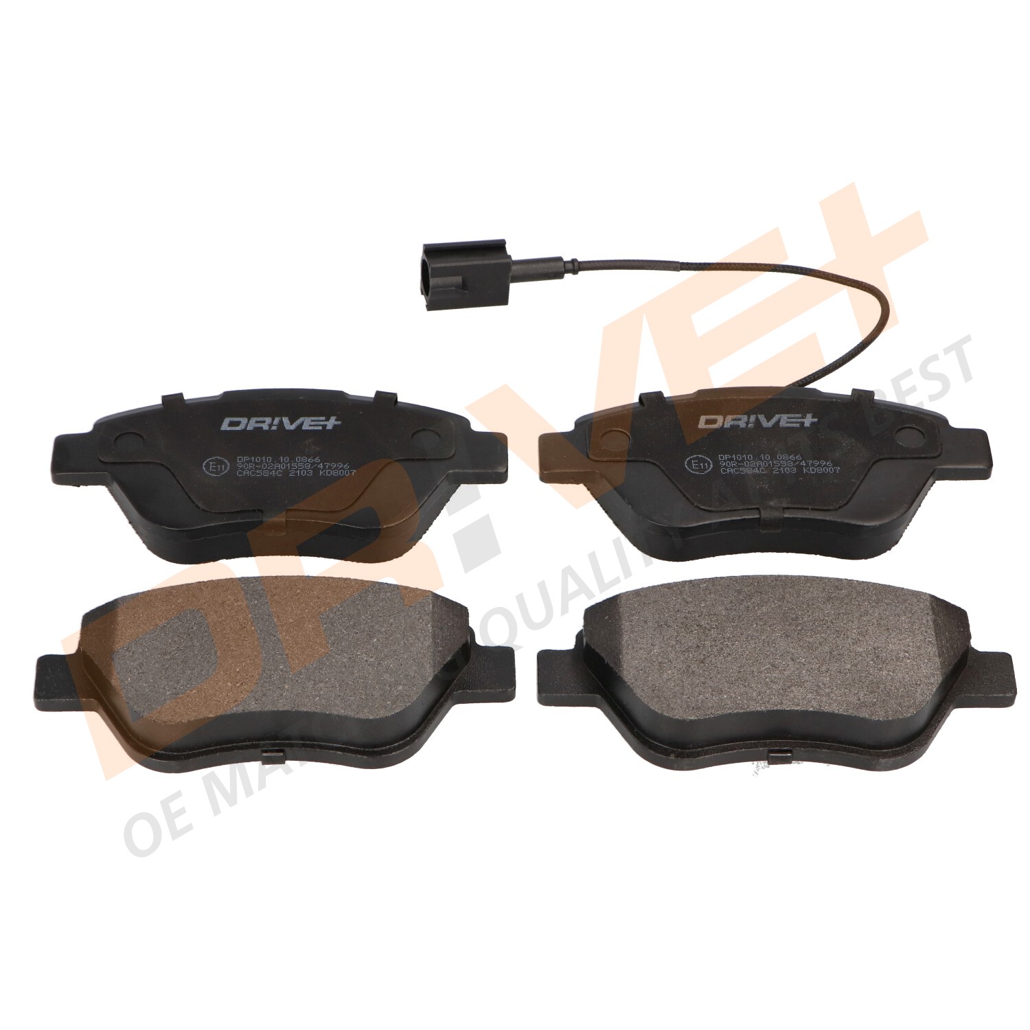 DP1010.10.0866 Drive+ - Гальмівні колодки до дисків1