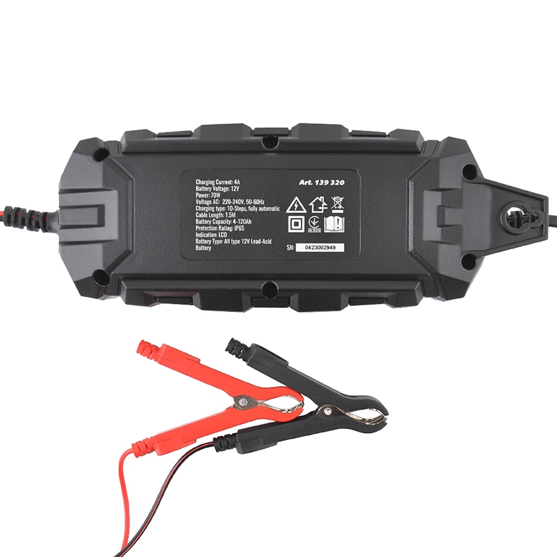 Зарядний пристрій АКБ WINSO PRO LCD 4A, 12V, 4-120Ah1