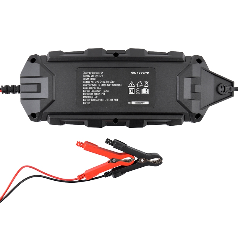 Зарядний пристрій АКБ WINSO PRO LCD 6A, 12V, 4-150Ah1