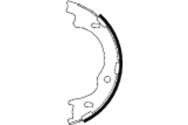 91068100 TEXTAR Гальмівні колодки до барабанів1