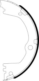 91082700 TEXTAR Гальмівні колодки до барабанів1