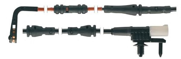 98048300 TEXTAR Датчик зносу гальмівних колодок1