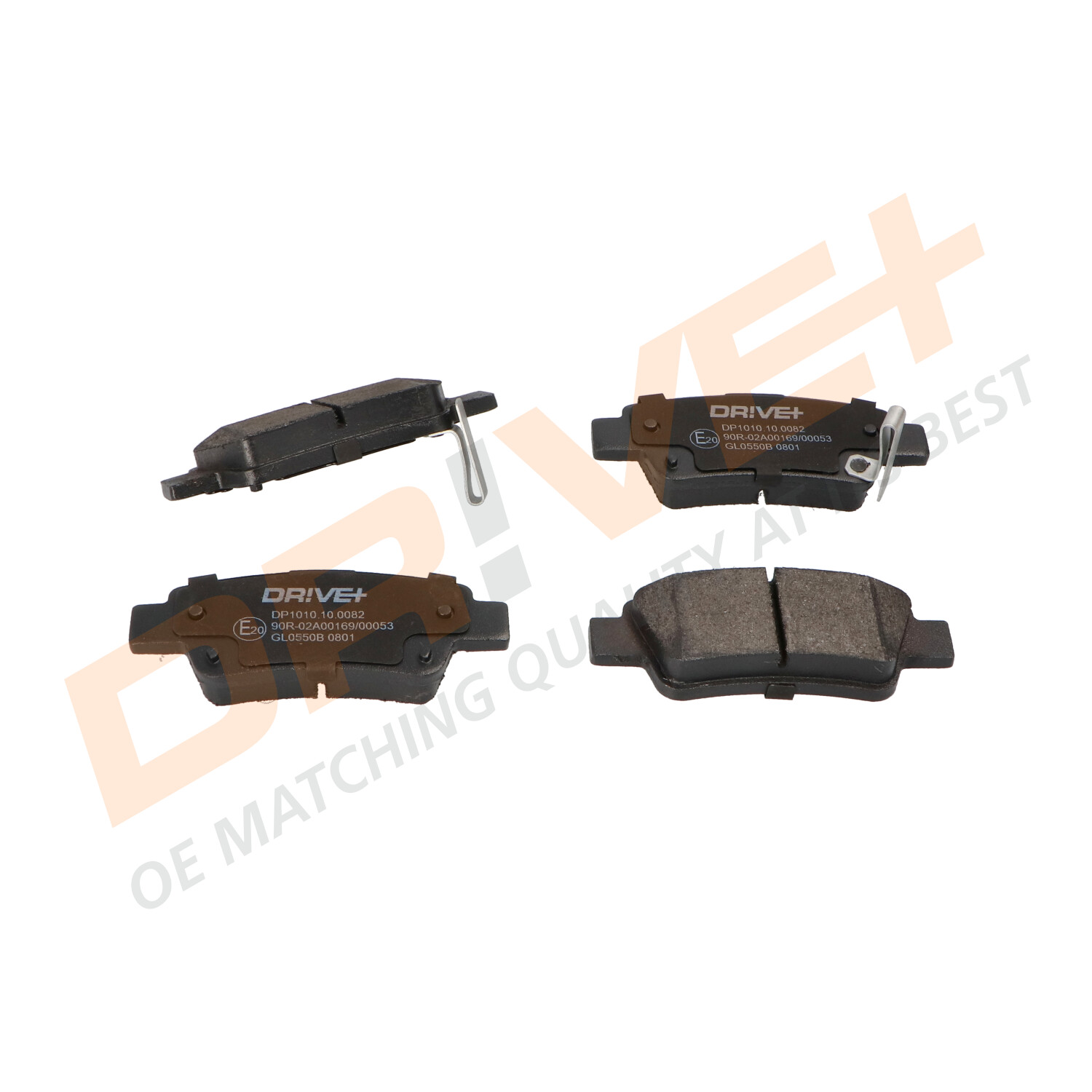 DP1010.10.0082 Drive+ - Гальмівні колодки до дисків1