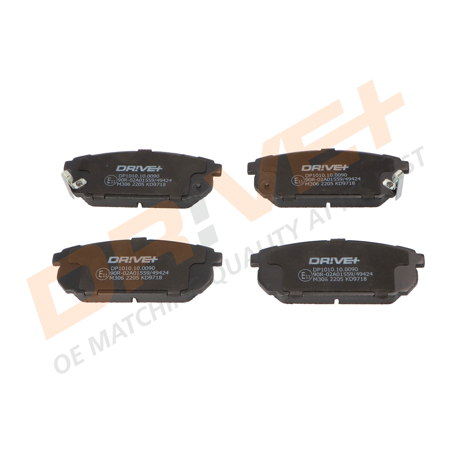 DP1010.10.0090 Drive+ - Гальмівні колодки до дисків1