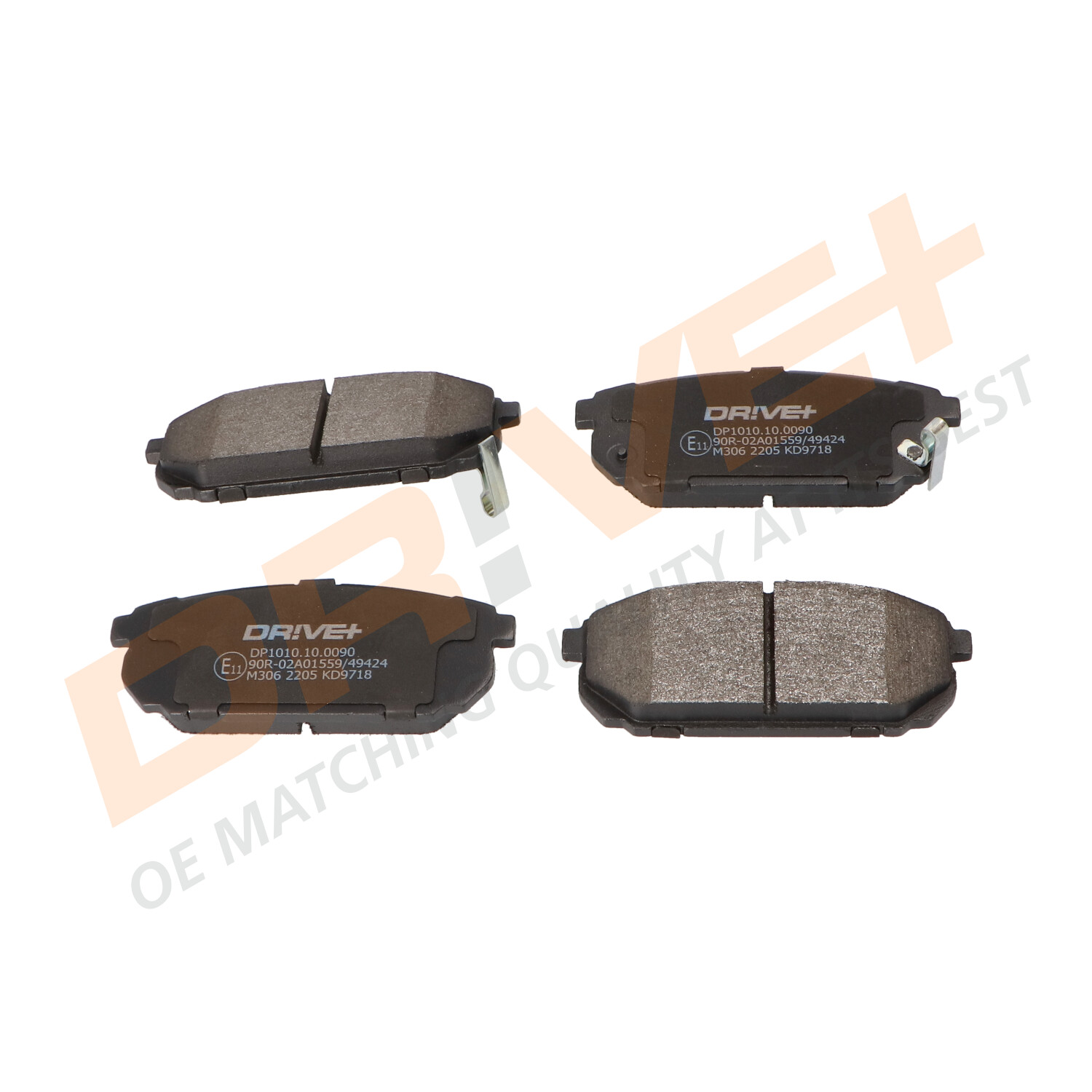 DP1010.10.0090 Drive+ - Гальмівні колодки до дисків1