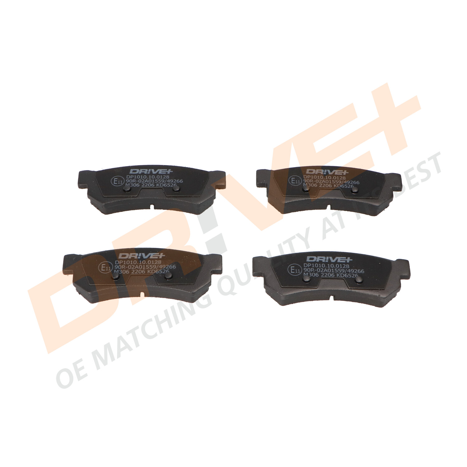 DP1010.10.0128 Drive+ - Гальмівні колодки до дисків1