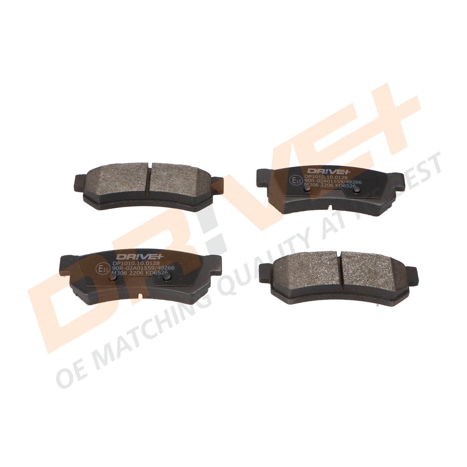 DP1010.10.0128 Drive+ - Гальмівні колодки до дисків1