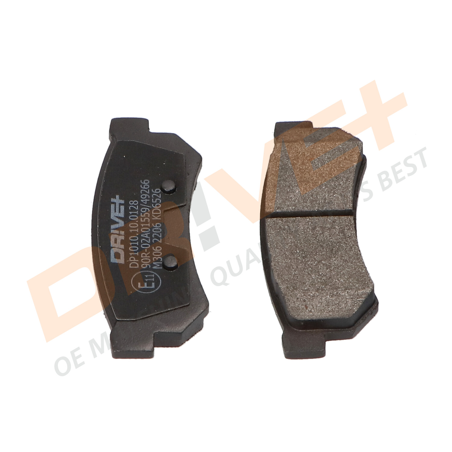 DP1010.10.0128 Drive+ - Гальмівні колодки до дисків4