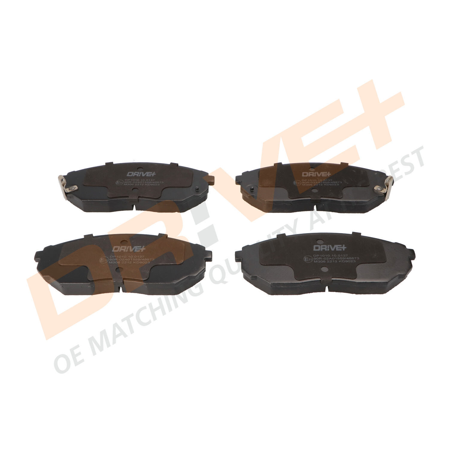 DP1010.10.0137 Drive+ - Гальмівні колодки до дисків1