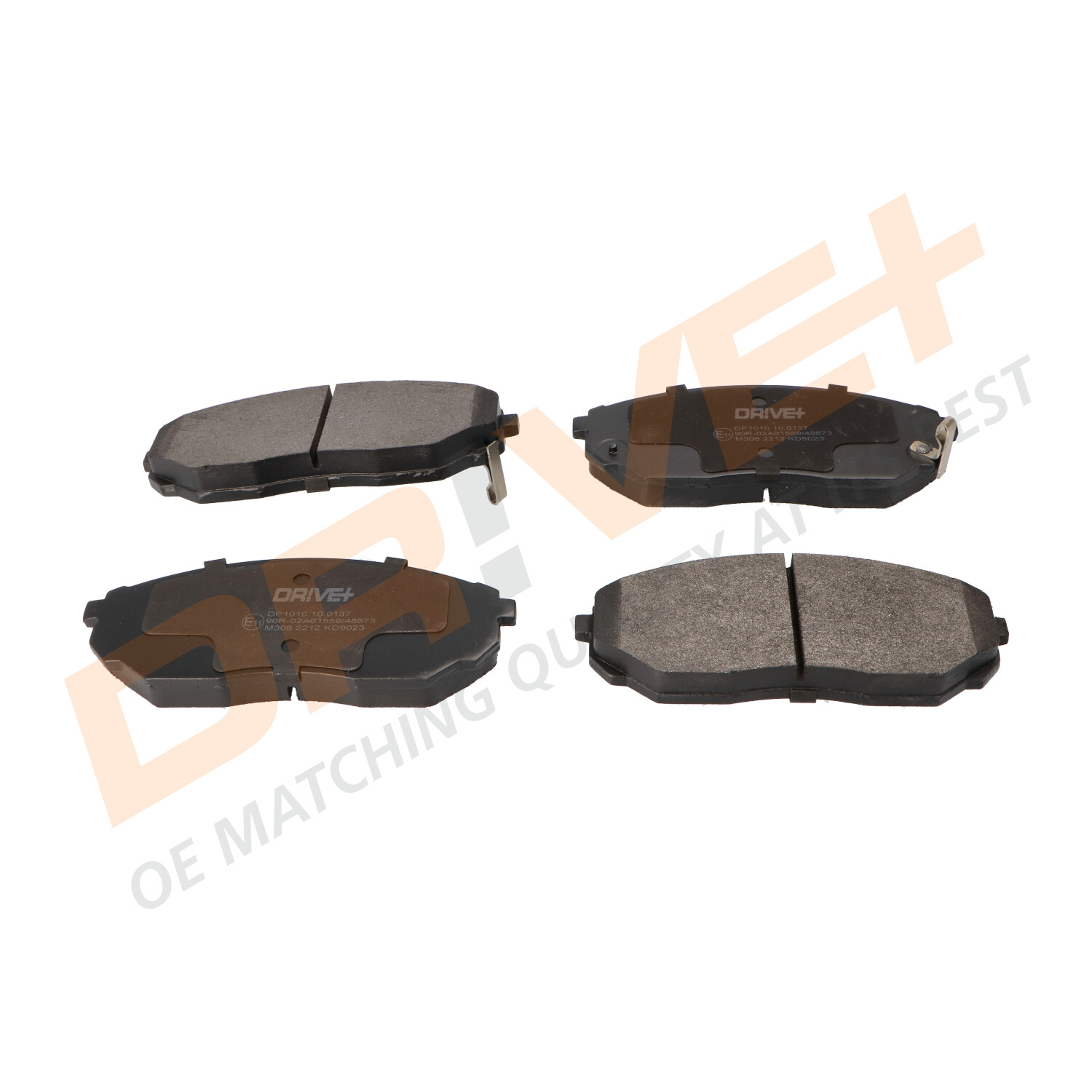 DP1010.10.0137 Drive+ - Гальмівні колодки до дисків1