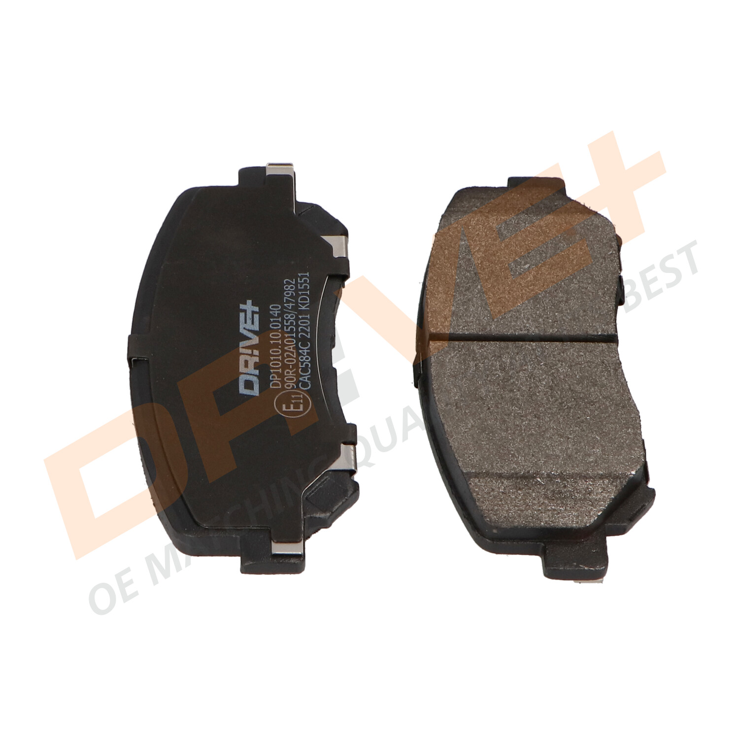 DP1010.10.0140 Drive+ - Гальмівні колодки до дисків5