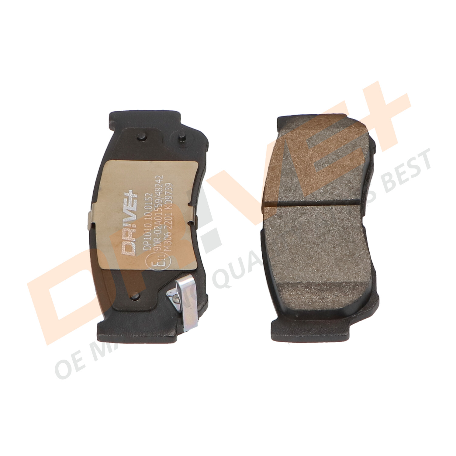 DP1010.10.0152 Drive+ - Гальмівні колодки до дисків4