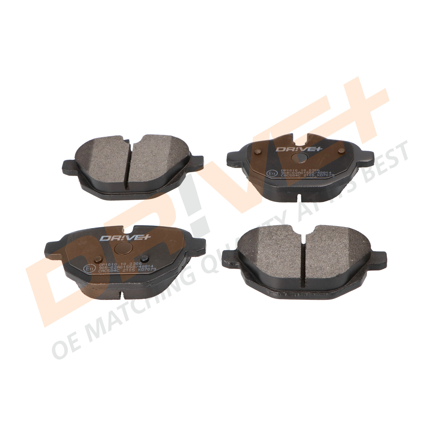 DP1010.10.0306 Drive+ - Гальмівні колодки до дисків1