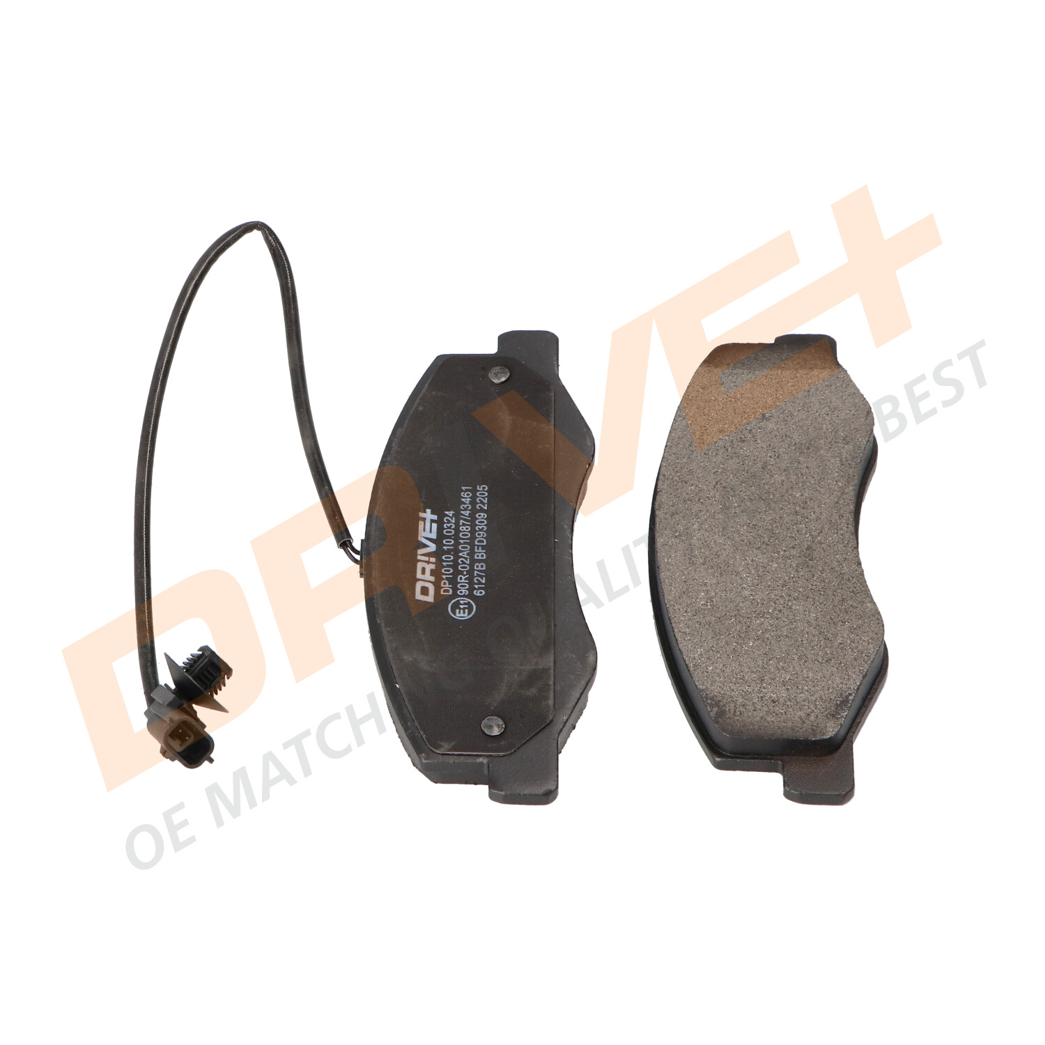 DP1010.10.0324 Drive+ - Гальмівні колодки до дисків4