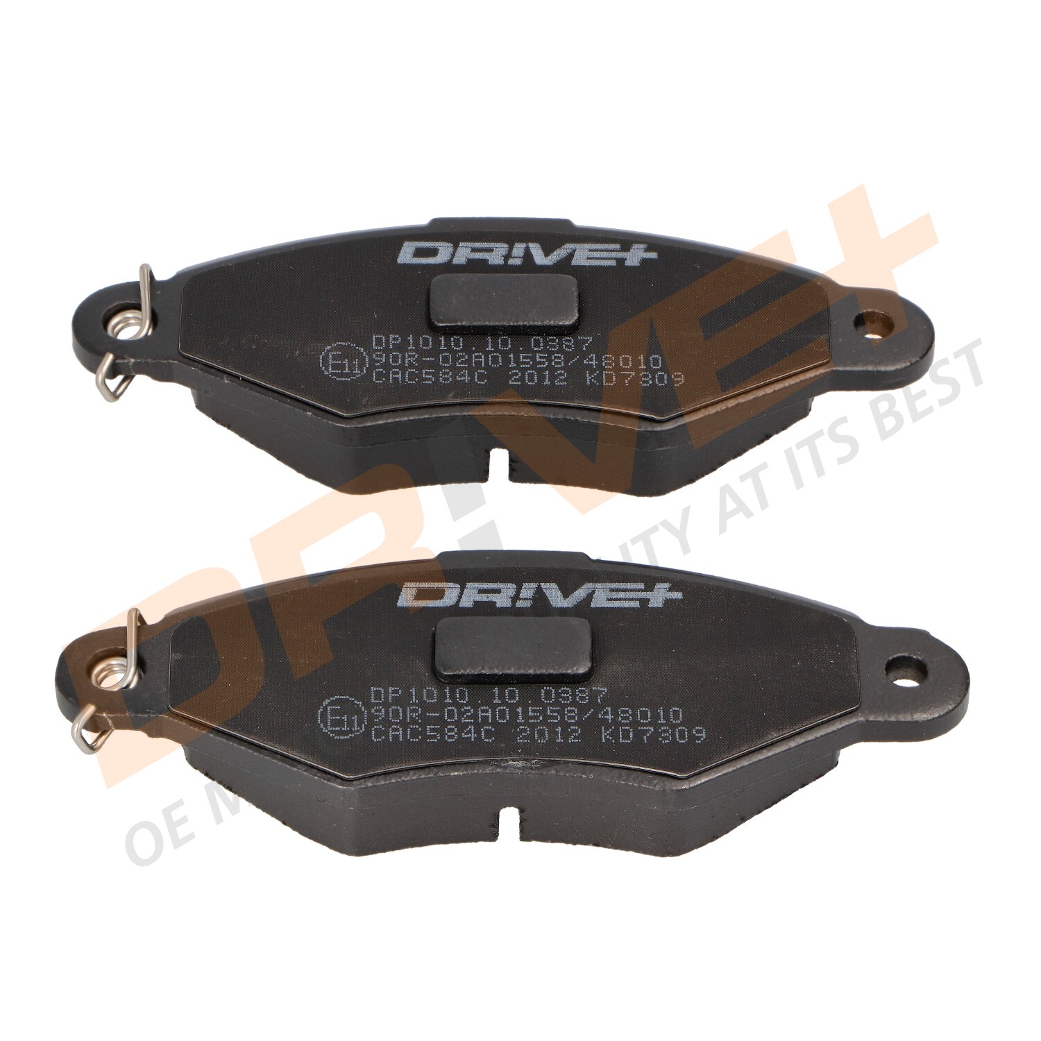 DP1010.10.0387 Drive+ - Гальмівні колодки до дисків1