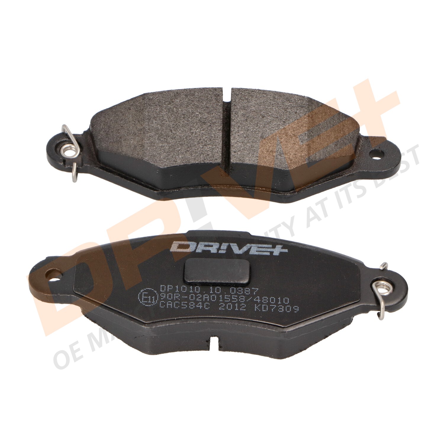 DP1010.10.0387 Drive+ - Гальмівні колодки до дисків4