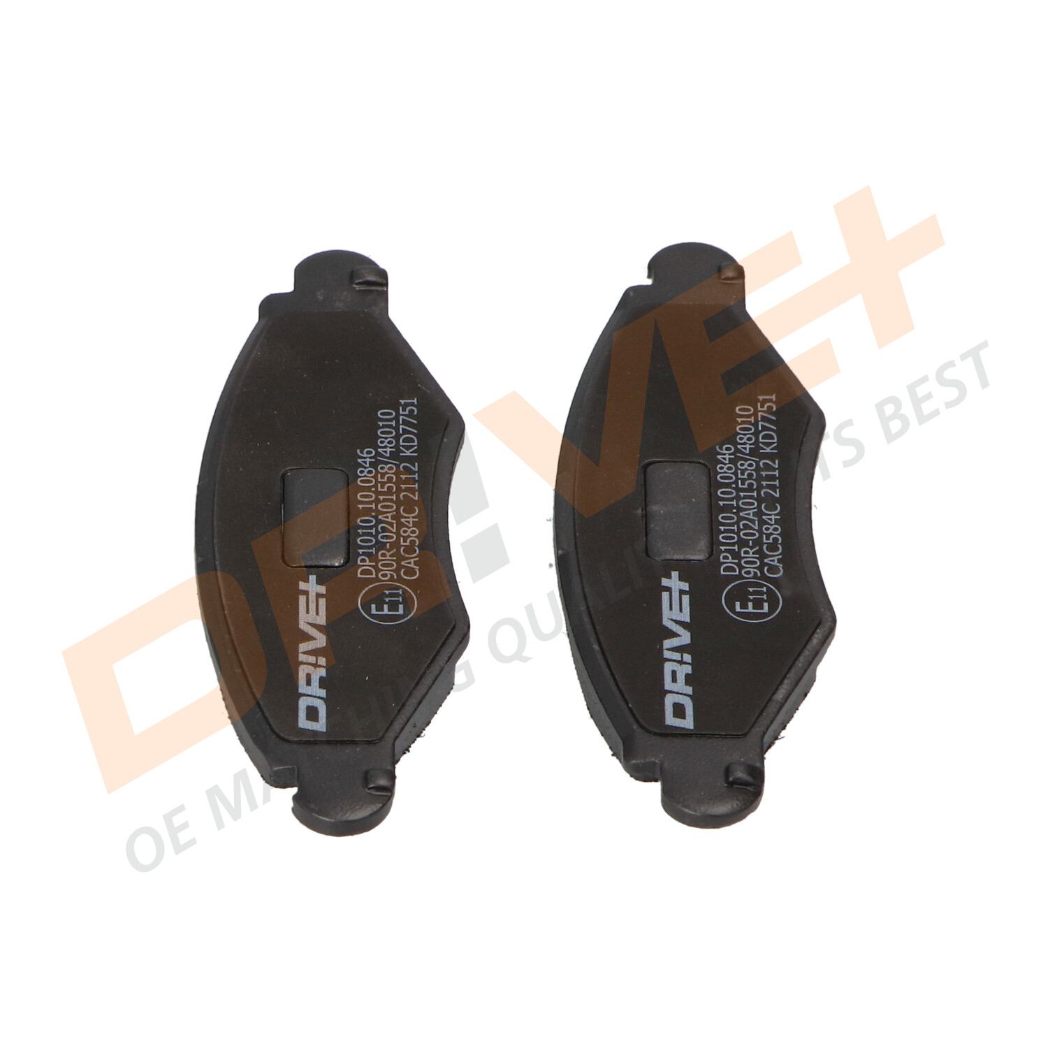DP1010.10.0846 Drive+ - Гальмівні колодки до дисків3